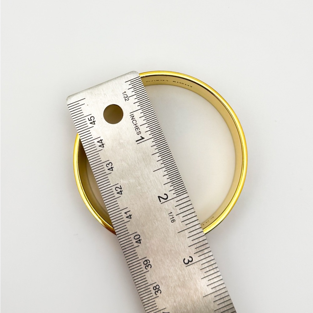 ♠️ Kate Spade ♠️ “Play Your Cards Right” Gold Bangle with Colorful Spade design - Picture 13 of 14